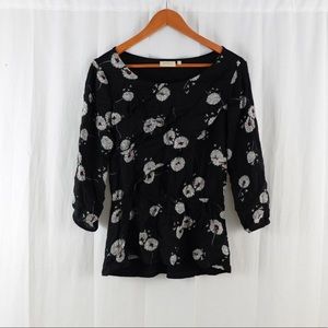 ANTHRO//Wished Blooms Dandelion Blouse